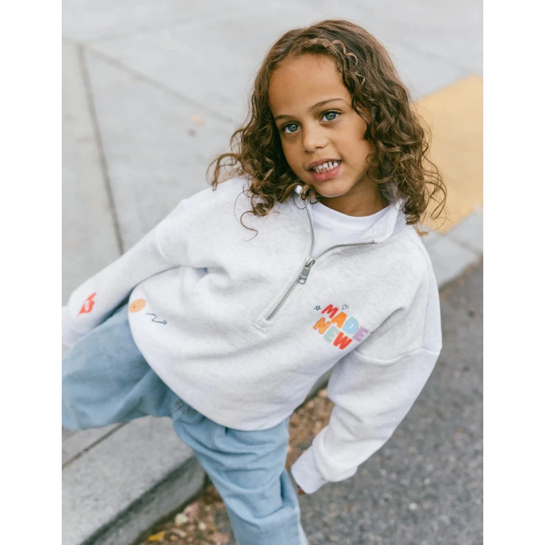 Made New Kids Half-Zip