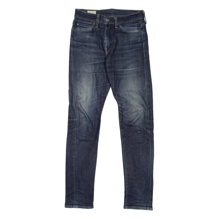 LEVI'S 510 BIG E Jeans Mens Blue Slim Skinny Stone Wash W28 L32
