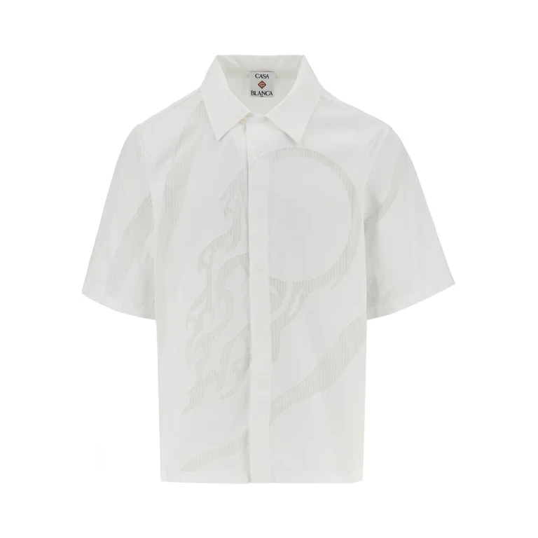 CASABLANCA Art of the Serve Shirt Male L