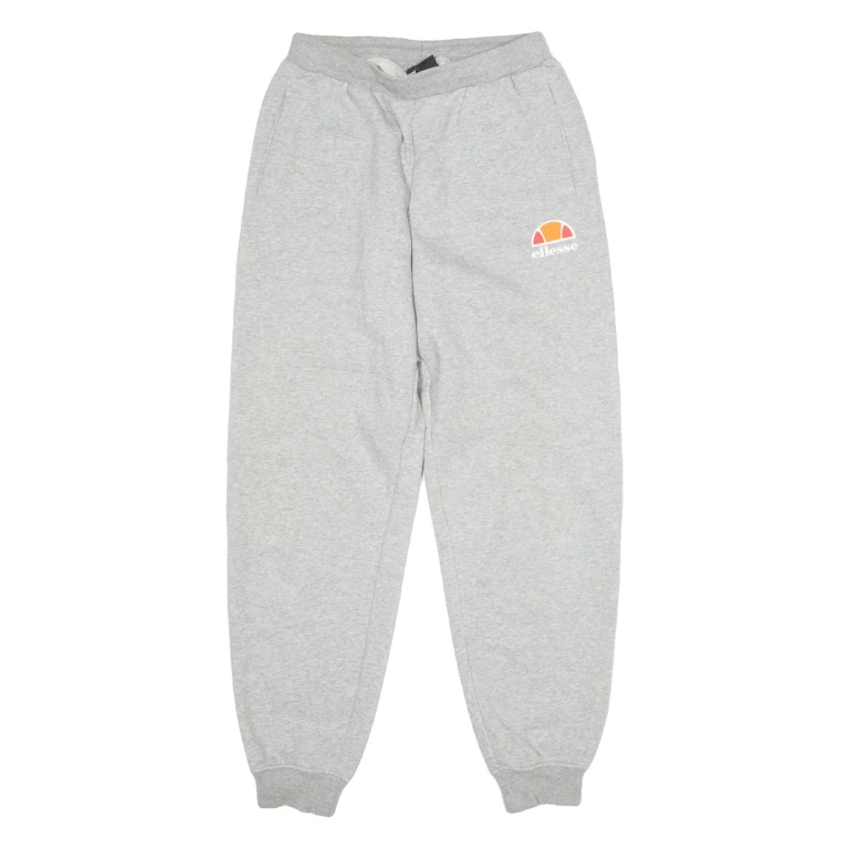 ELLESSE Womens Joggers Grey Tapered UK 8 W26 L27