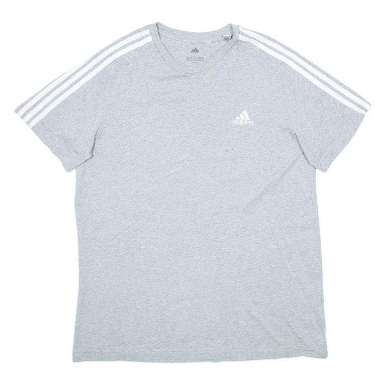 ADIDAS Mens T-Shirt Grey L