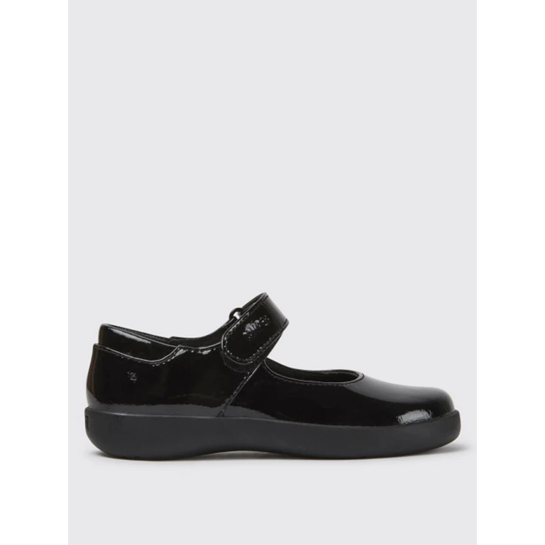 Spiral Comet ballerina in patent calfskin (80356-028SPIRALCOMET0)