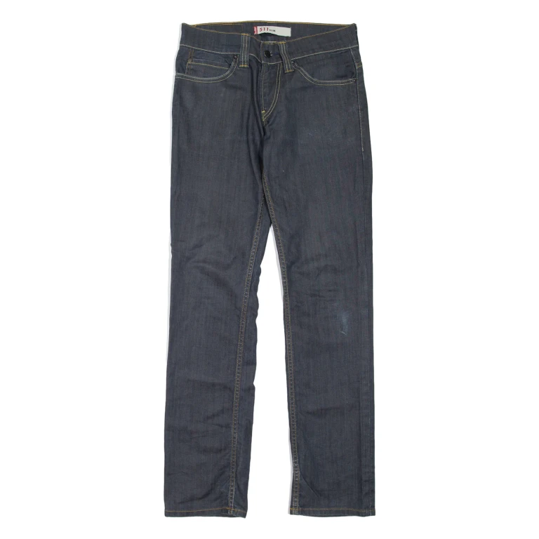 LEVI'S 511 Jeans Mens Blue Slim Straight W30 L32