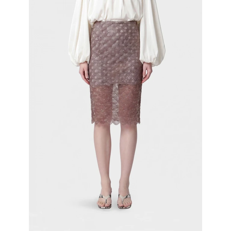 Skirt Woman color Grey (1156352751)