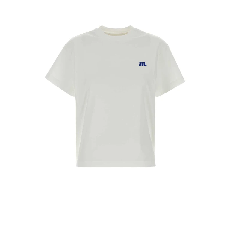 Jil Sander Black Cotton T-Shirt 001 Exterior - Women