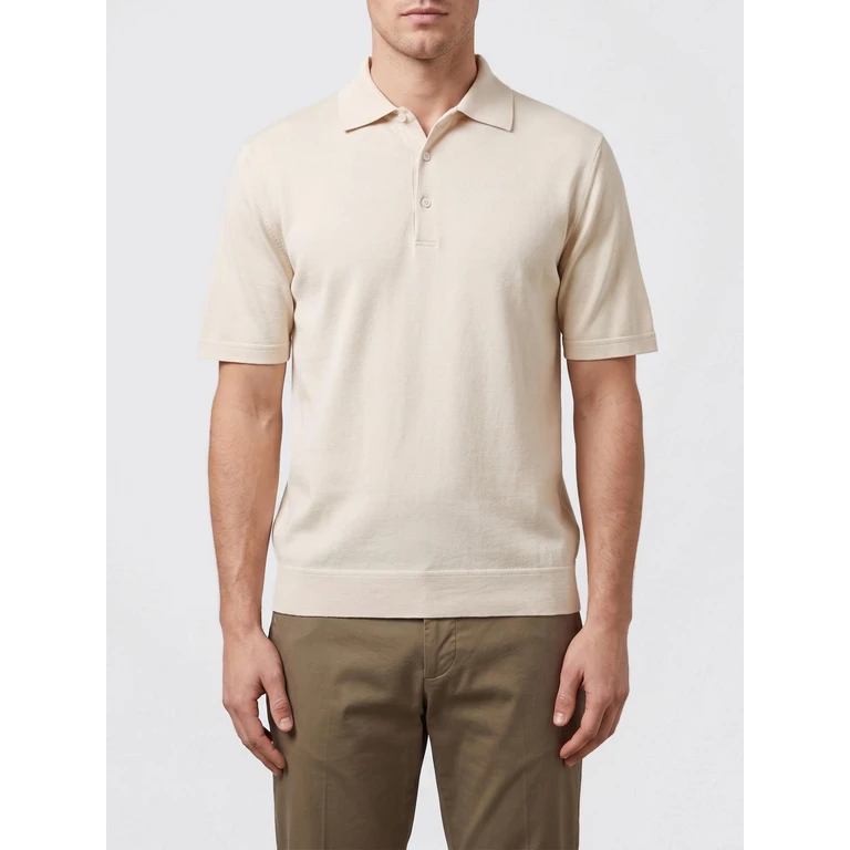 Polo Shirt Men color Ivory (CNLPMC99CN64051150)