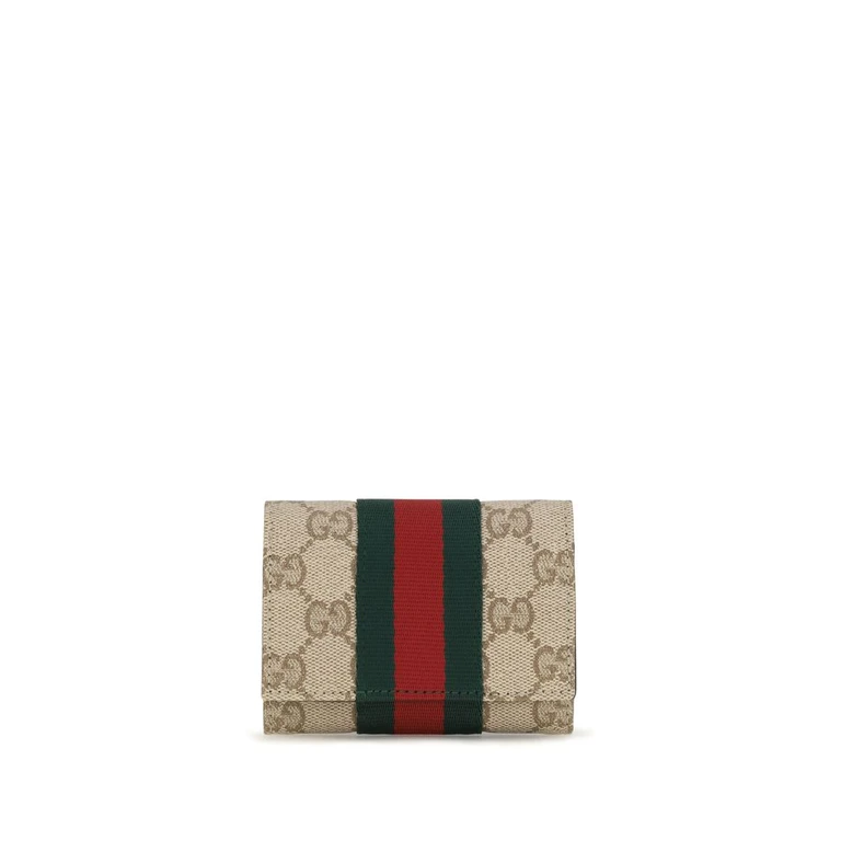 Gucci Beige Cotton Wallet - Women