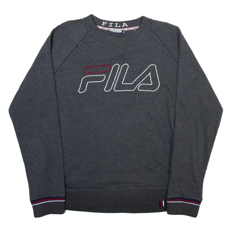 FILA Mens Sweatshirt Grey M