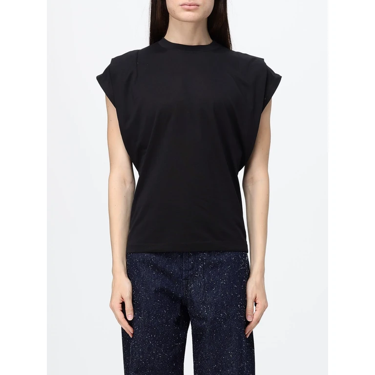 Le Debardeur Ventadou Cotton Top with Embroidered Logo (26ETSW00591AJ00254990)