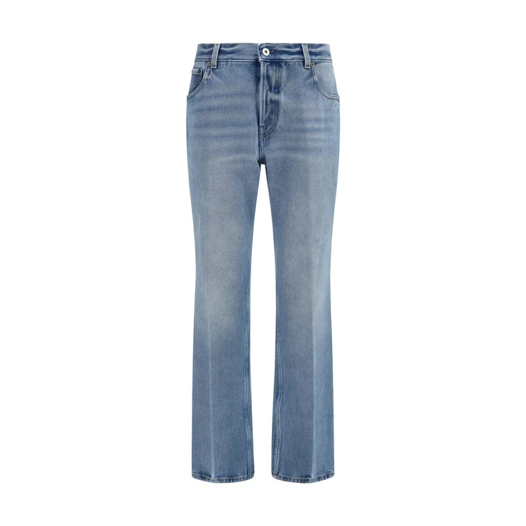Miu Miu Blue Cotton Relaxed Fit Jeans Clothing - Women