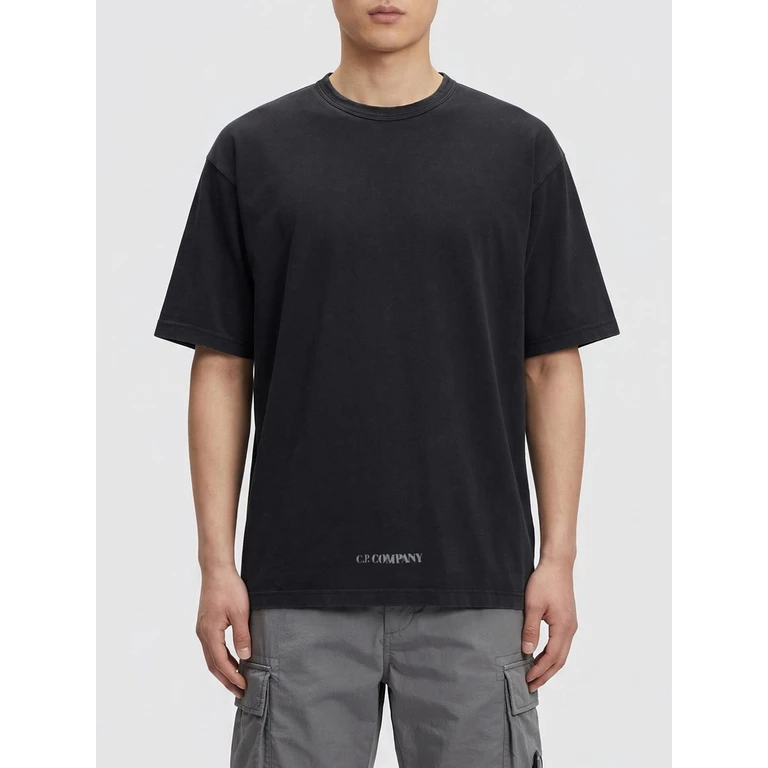 T-Shirt aus Baumwolle mit Rundhalsausschnitt