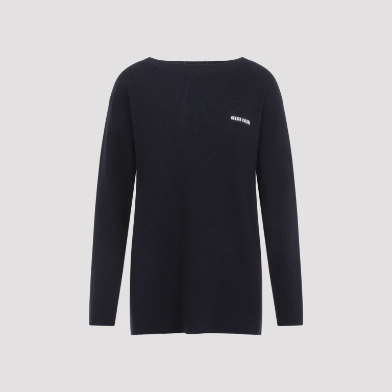 Miu Miu Boat-Neck Sweater