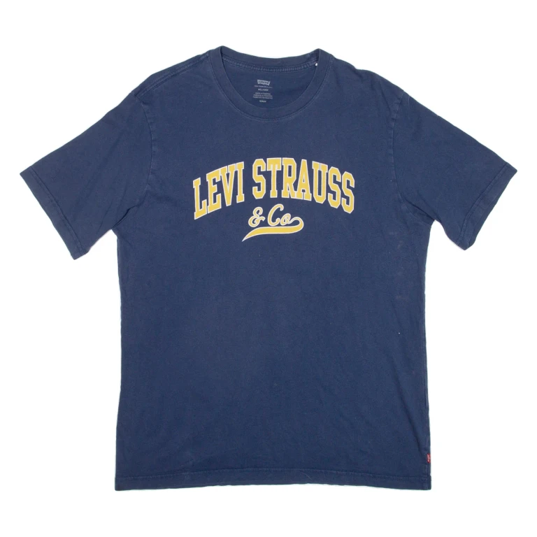 LEVI'S Relaxed Mens T-Shirt Blue M