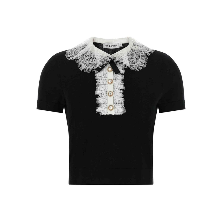 Self Portrait Top - Blanc (PF26134T)