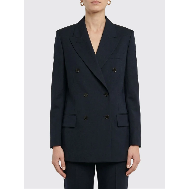 Jacket Woman color Blue (855770ZAS684668)