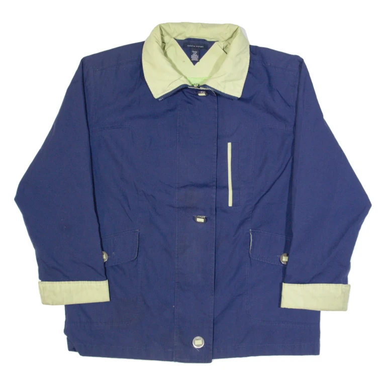TOMMY HILFIGER Womens Jacket Blue S