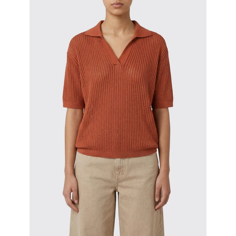 Polo Shirt Woman color Red (261FXA20024BRICK)
