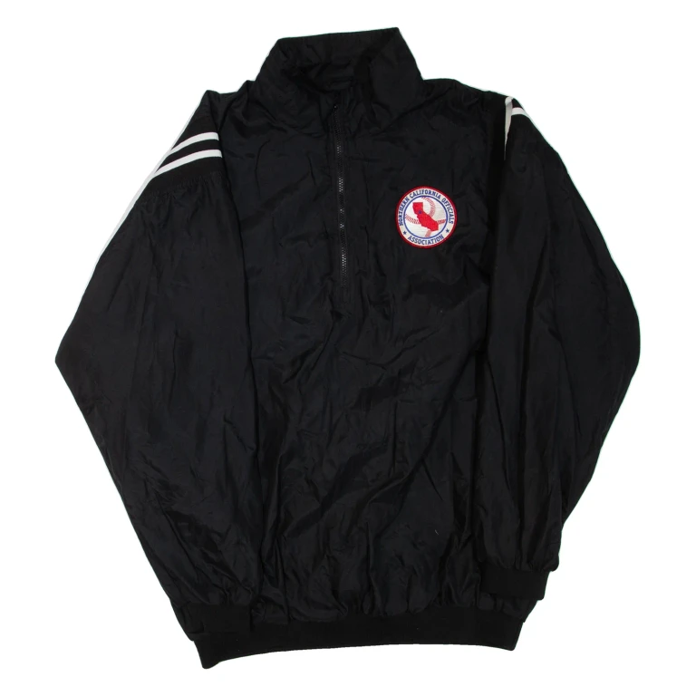 MAJESTIC Mens Pullover Jacket Black USA XL