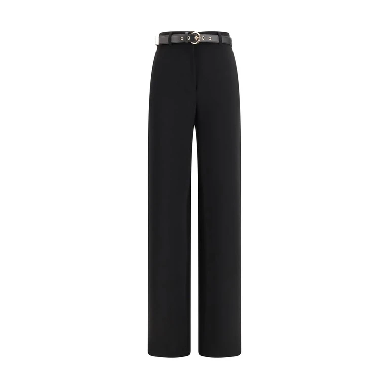 Max Mara Black Triacetate Dress Pants - Women