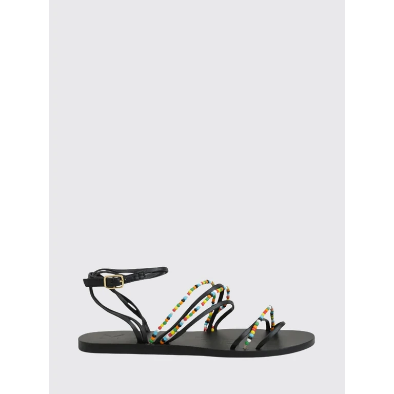 Heeled Sandal Woman color Black (I33Y0BLACKANKLESTRAP)