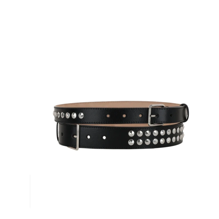 Women's Studded Double Belt
