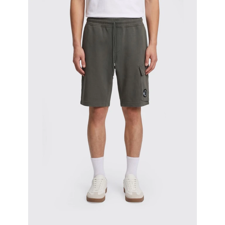C. P. COMPANY Shorts Men color Charcoal (20CMSB741A110044R921)