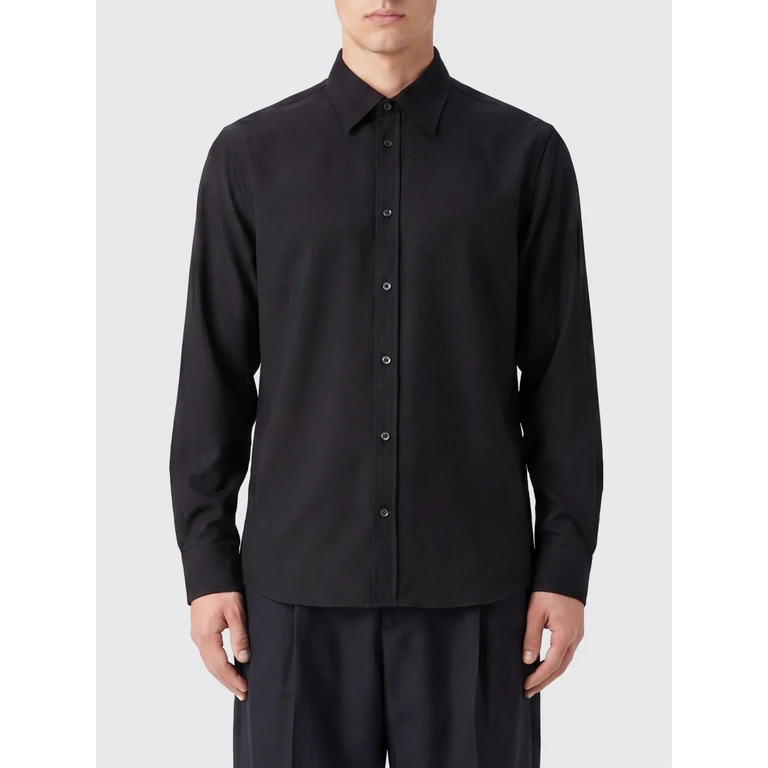 JIL SANDER Slim Fit Virgin Wool and Mohair Shirt with French Collar (J22DL0387J41444001)