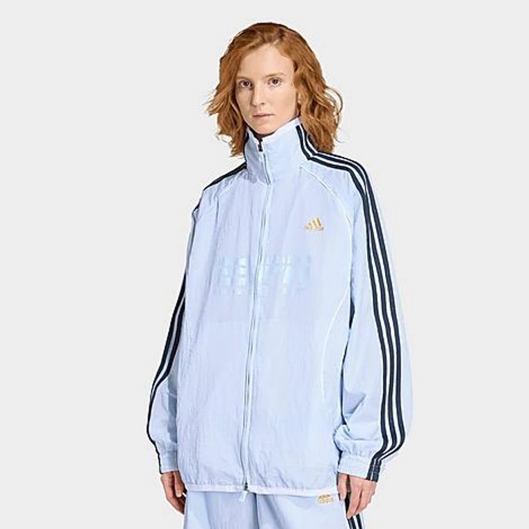 adidas Women's Originals Teamgeist 2.0 Track Top in Crystal Sky Size: XS