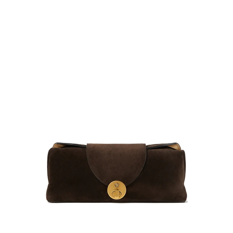 Vivian Suede Clutch
