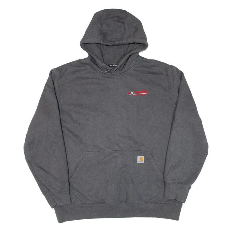 CARHARTT Loose Fit Mens Grey Hoodie XL