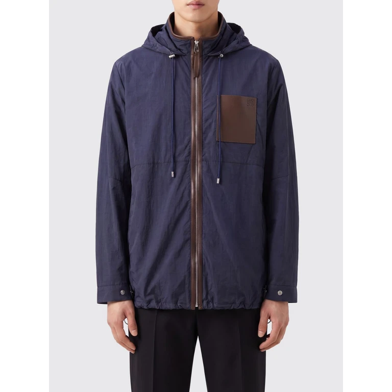 Technical Fabric Hooded Windbreaker Jacket (H616Y02X224042)