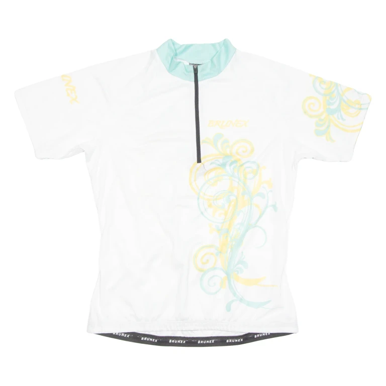 Cycling Mens Jersey White 1/4 Zip XL