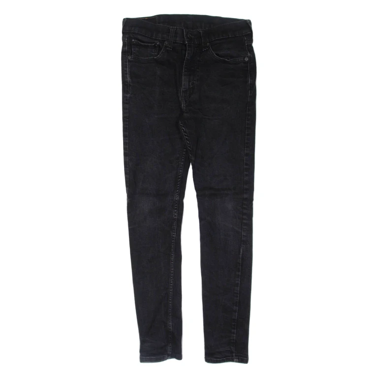 LEVI'S 519 Jeans Mens Black Slim Skinny W28 L29