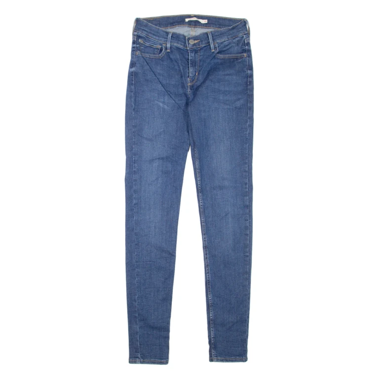 LEVI'S 710 Womens Jeans Blue Slim Skinny W28 L32