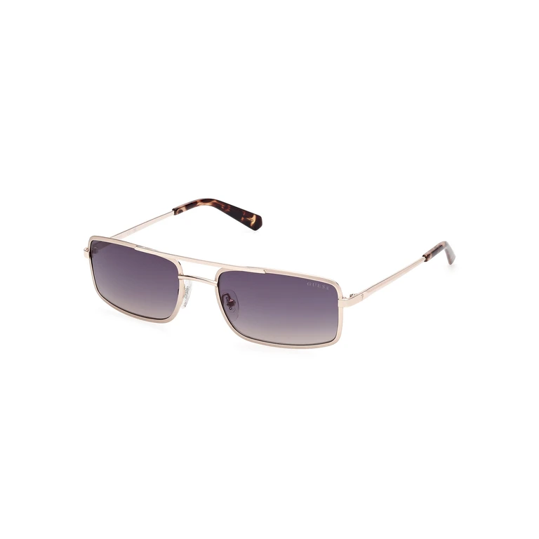 Blue Gradient Rectangular Mens Sunglasses GU00168 32W 58