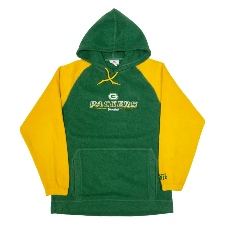 NFL Green Bay Packers Fleece Mens Green Hoodie USA L