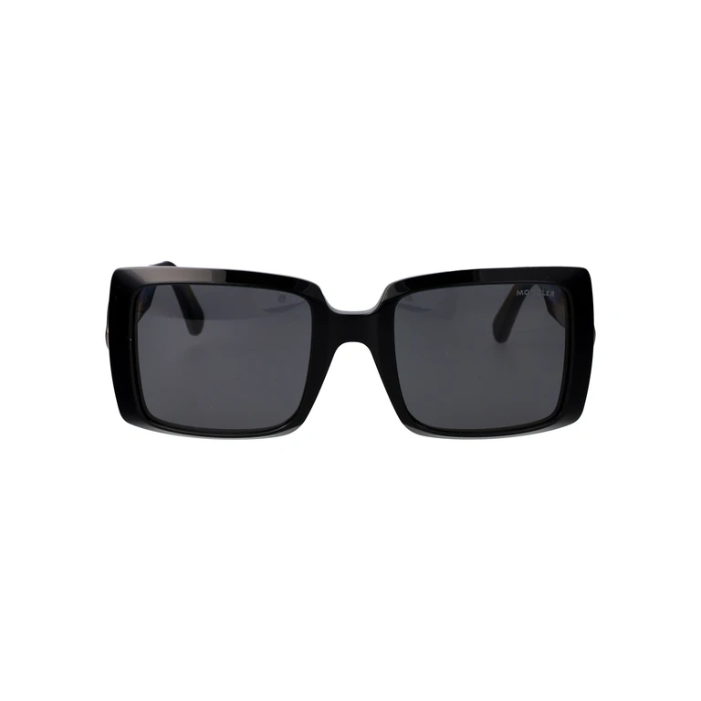 Moncler Ml0244 01a Nero Lucido Acetate Sunglasses - Women