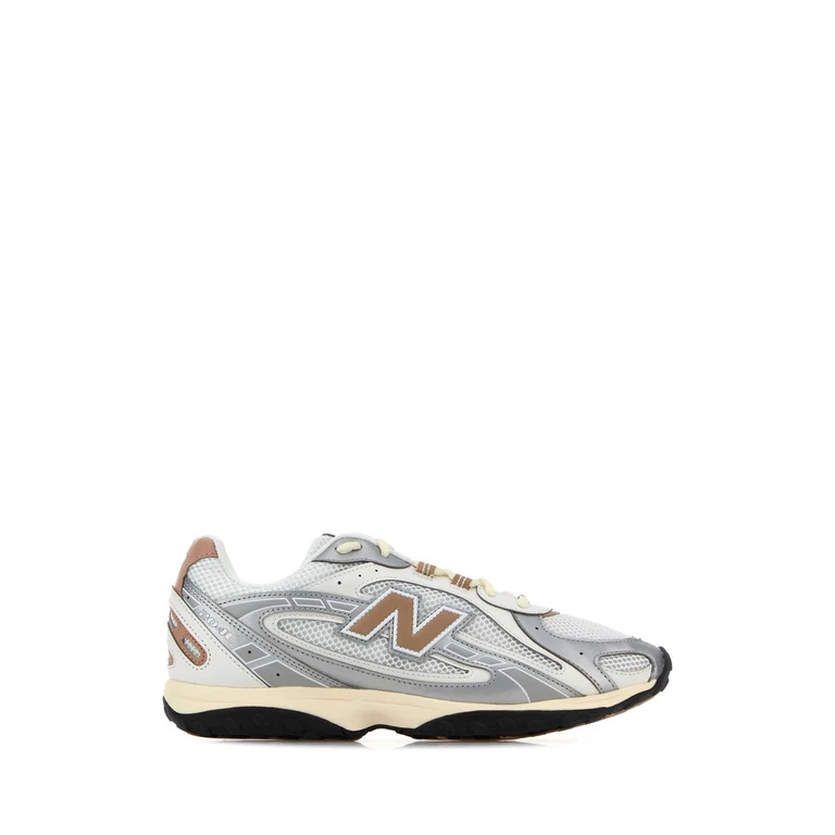 New Balance Multicolor Mesh Sneakers Whitesilver Synthetic - Men