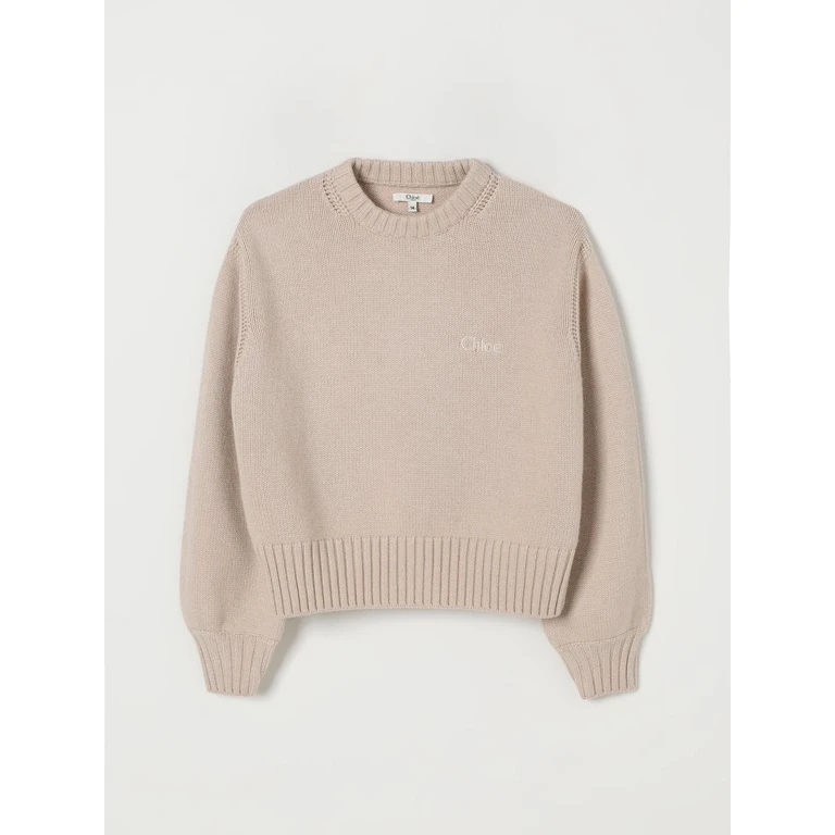 CHLOÉ Sweater Kids color Beige (C20644257)