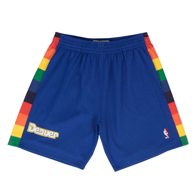 Men's NBA Swingman Road Shorts Nuggets 91-92