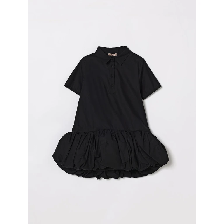 N° 21 Dress Kids color Black (N2109HN04170N900)