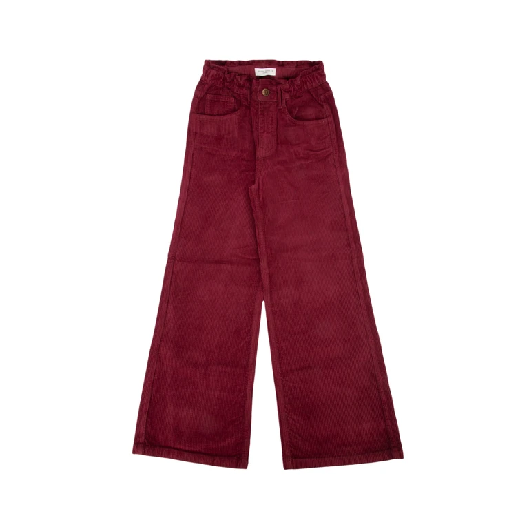 Golden Goose Kids Pantalone Windsorwine Cotone Pantaloni