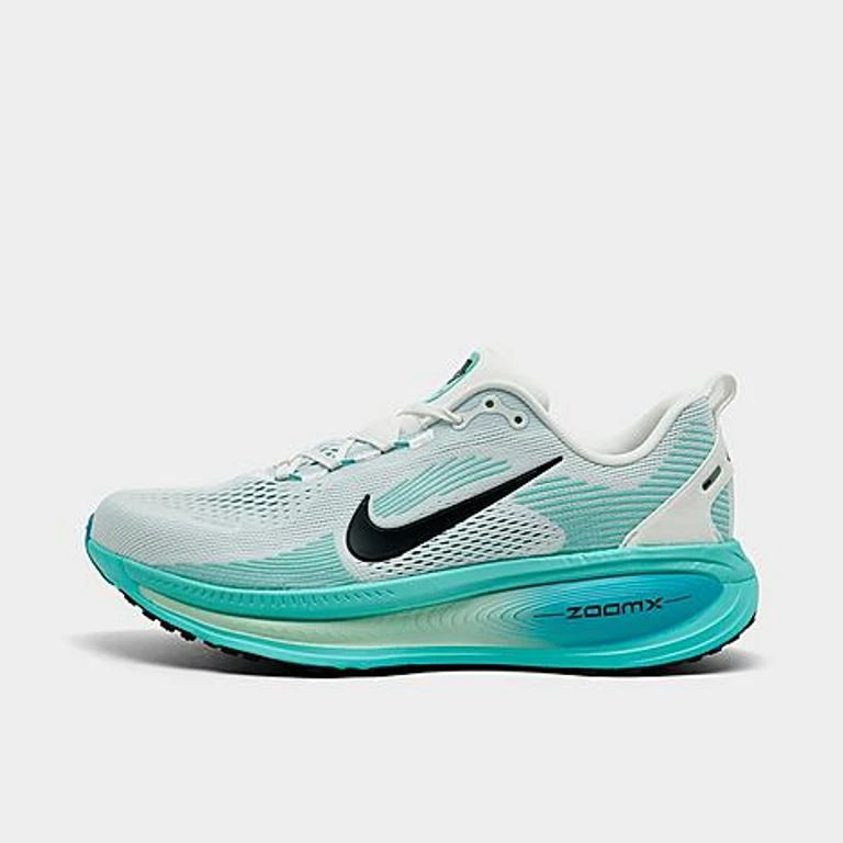 Nike Men's Vomero 18 Running Shoes in Summit White/Dusty Cactus/Geode Teal Size: 7.5