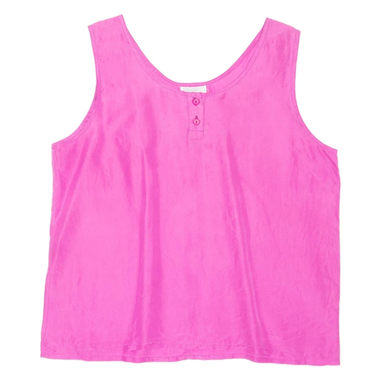 Womens Cropped Vest Pink S