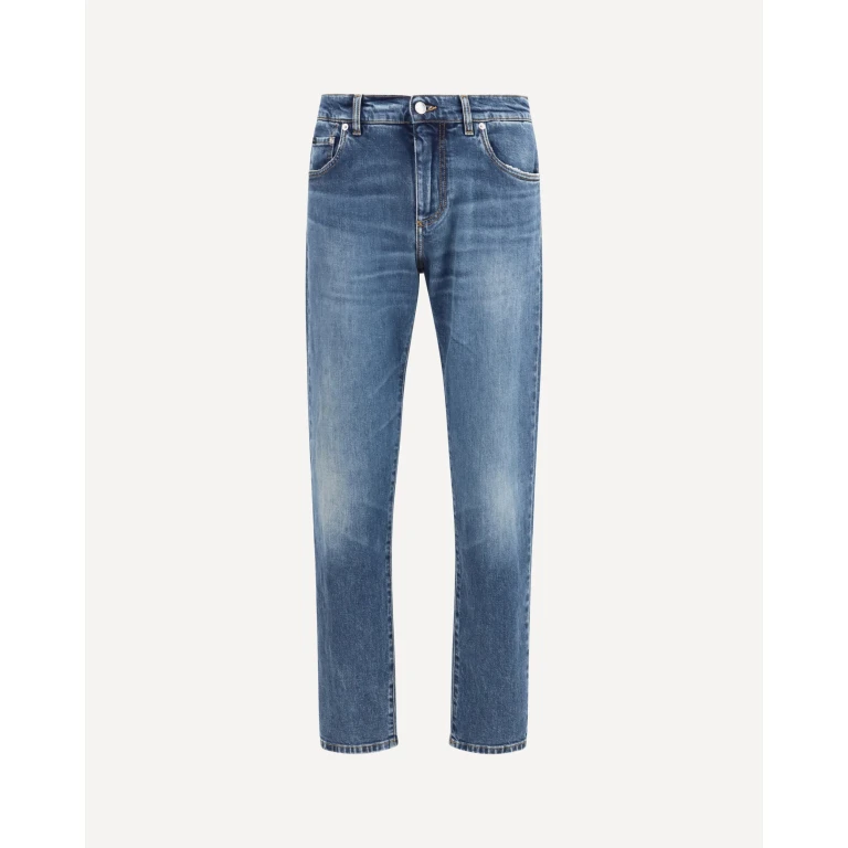 Straight-leg denim Jeans Male 52