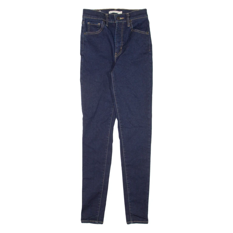 LEVI'S Mile High BIG E Womens Jeans Blue Slim Skinny W25 L30