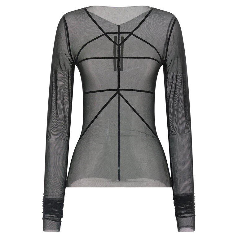 Rick Owens Black Nylon Cardigan Clothing - Women