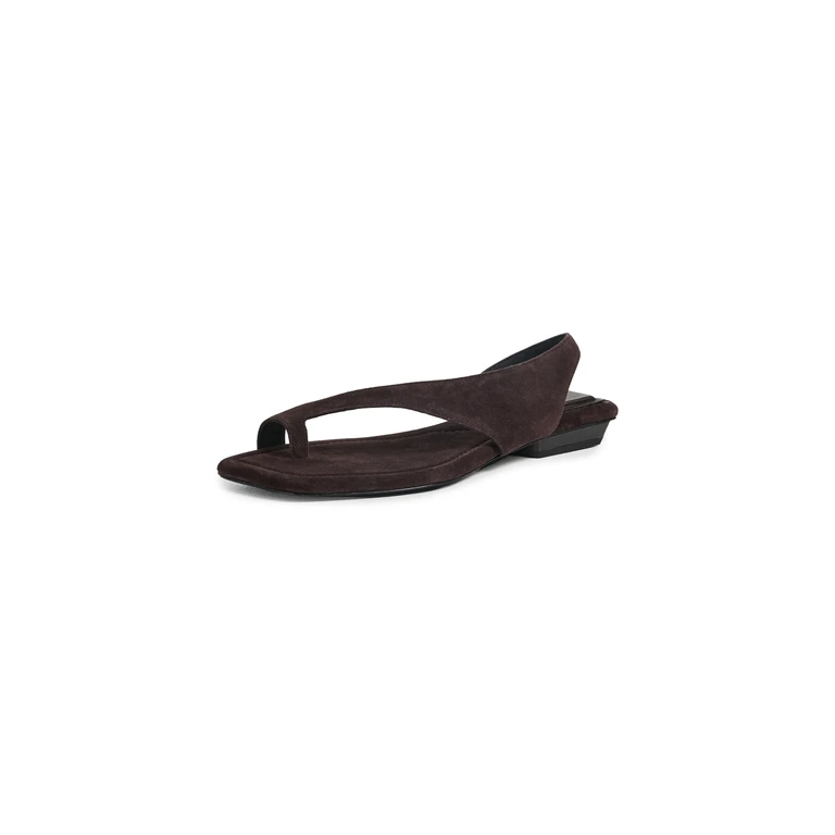 rag & bone Liv Flat Sandals silvr 35