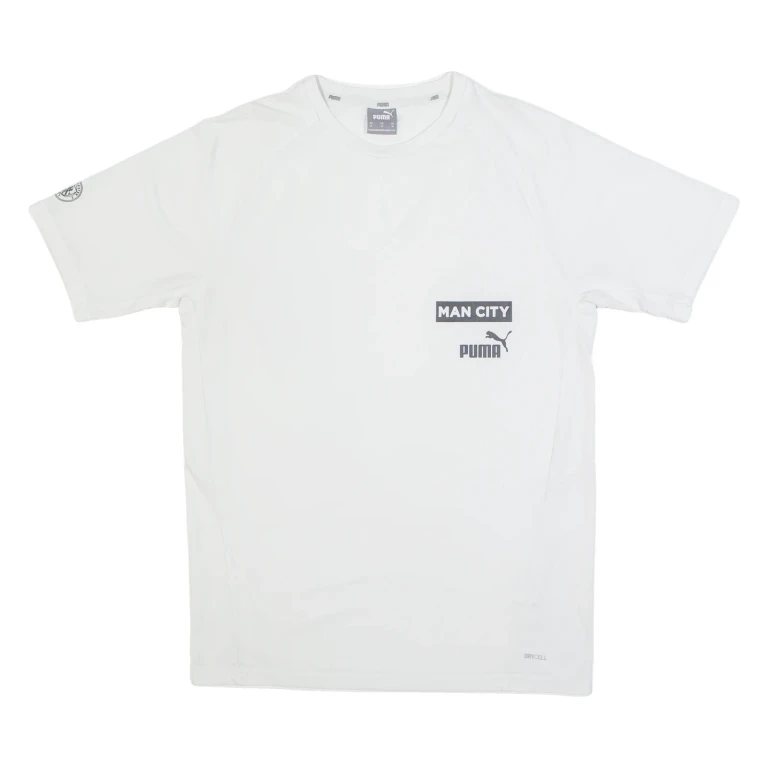 PUMA Man City Mens T-Shirt White M
