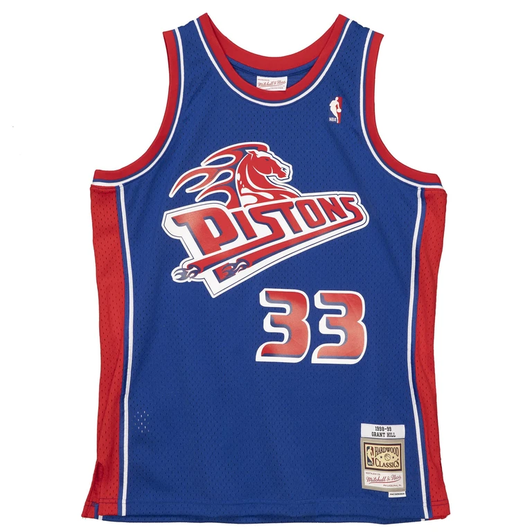 Men's NBA Reload Swingman Jersey - Detroit Pistons '98 Grant Hill Jerseys
